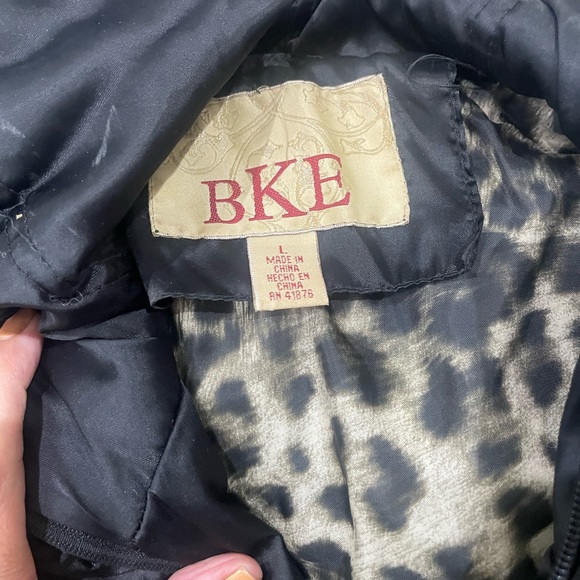 BKE puffer jacket EUC W large black - Picture 2 of 4